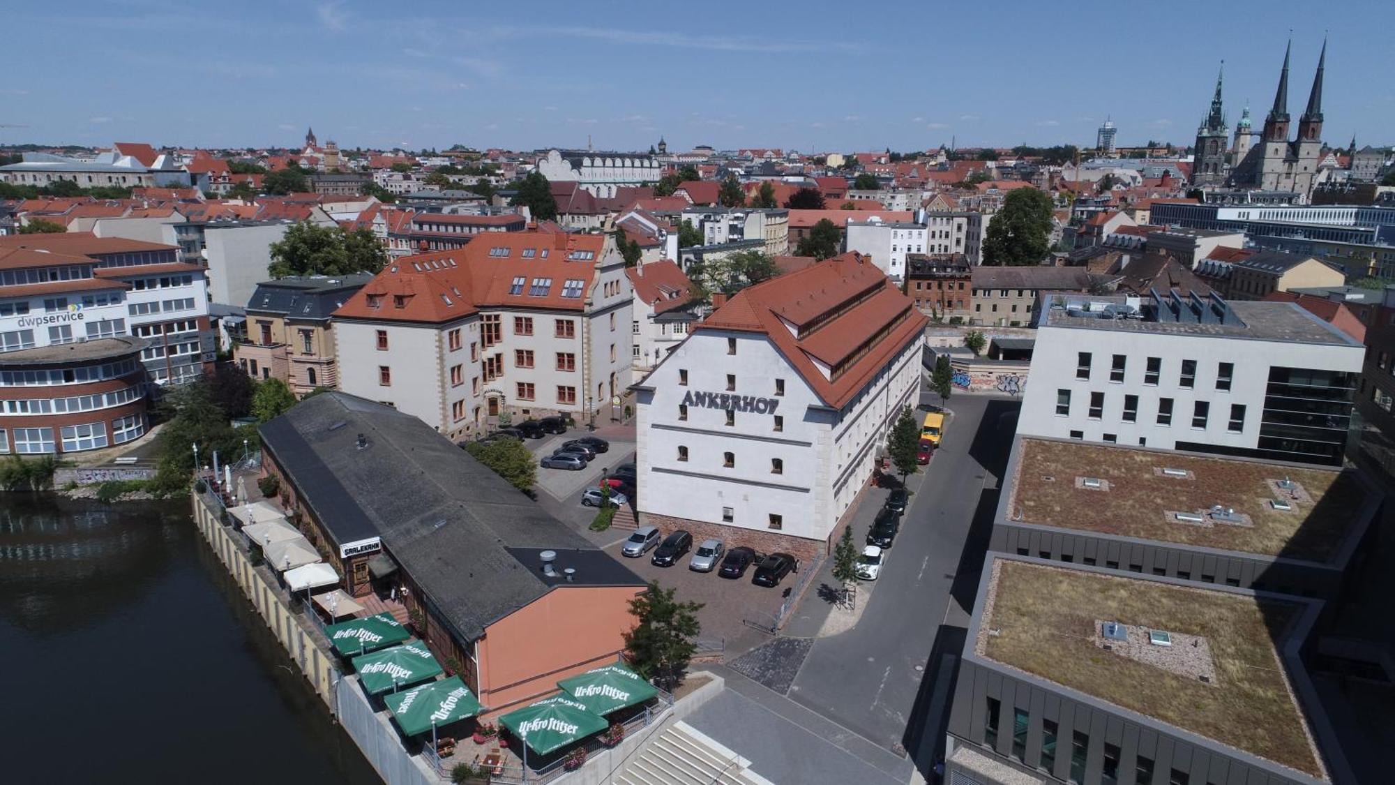 Ankerhof Hotel Halle (Saale) Exterior foto